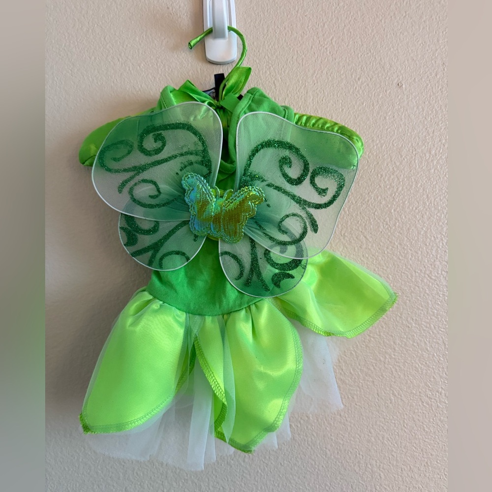 Green Fairy Dog Costume